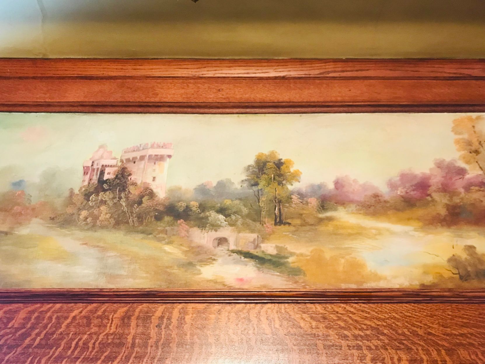 Mural in Porter-Thomsen house